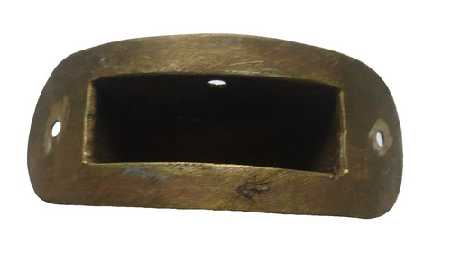 Altes messing gehäuse von - messing,