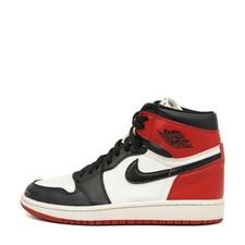 Nike Damen Air Jordan 1 High OG Schuh Schwarz/Rot/Weiß Edition Sneaker EU 39