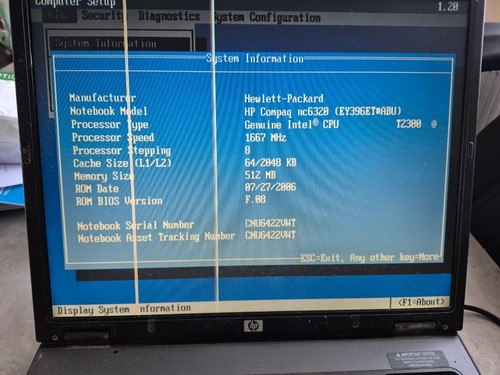 Compaq business notebook - hp,