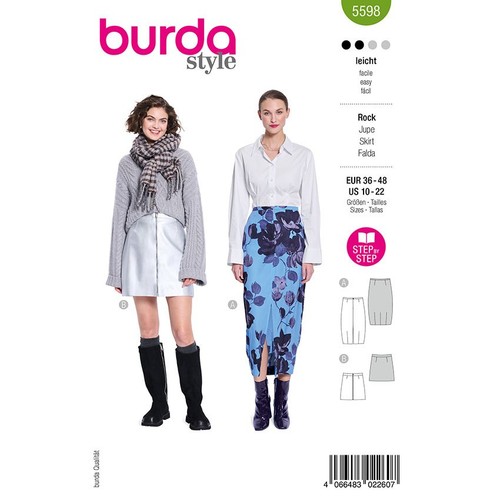 Röcke burda 5598 - burda,
