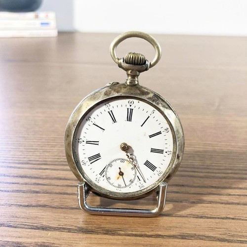 Alte taschenuhr silber - silber?, um