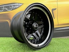 4x 18 Inch 6x139.7 Toyota Monoblock Style Black Matt Wheels: Fits Für Hilux