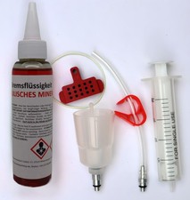 Entlüftungskit für Tektro Entlüftungsset Scheibenbremsen inkl. 100ml Bremsflüss