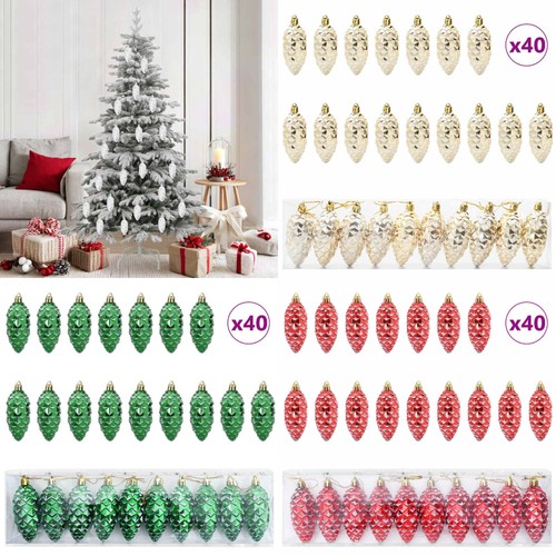 40tlg.Weihnachts-Tannenzapfen