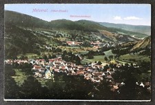 alte Postkarte Ober-Elsass - Metzeral mit Reichsackerkopf - postfrisch / Top !