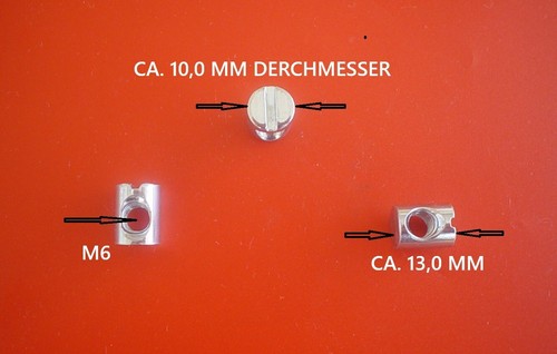 10x13 quermuttern - mm,