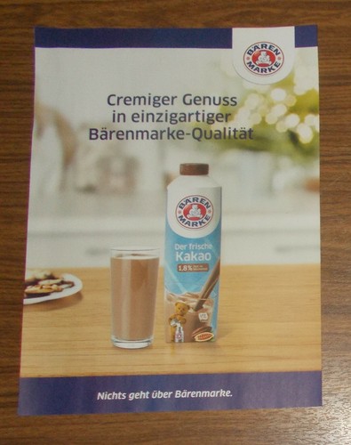Seltene werbung bärenmarke - seltene,
