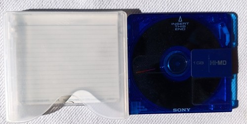 Sony minidisc md - minidisc, hi-md