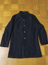 Mantel Herren Schwarz