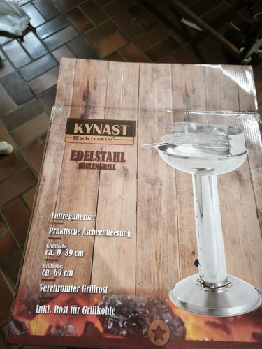 Kynast edelstahl säulengrill - edelstahl,