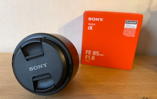 Sony 85mm 8 - 85mm, f1.8