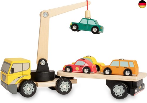 Autotransporter aus holz - holz, mit