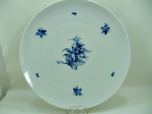 Rosenthal romanze blau teller - romanze,