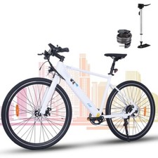 ✅ E-Bike HITWAY Rennrad BK19 Elektrofahrrad 7 Gang Shimano 250W 25km/h bis 80 km