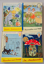 Martha Schlinkert. 4 x Gänseliesel-Bücher. Pummelchen + Bienchen + Märchenwald..