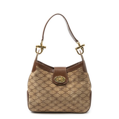 Celine turn lock hobo - lock,