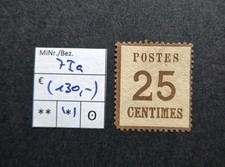 Elsass Lothringen Nr. 7Ia
