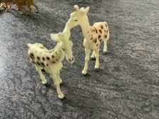 DDR Plaho  Giraffen,Hartgummi Tiere, Kinderspielzeug 
