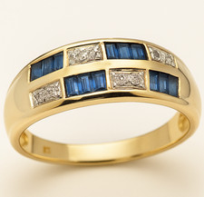 18K 750 Gelb Gold Ring RG 57