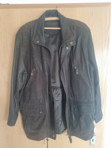 Lederjacke herren braun - braun, canda