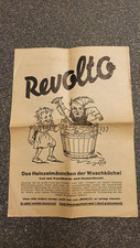 Vintage-Werbung, Prospekt, REVOLTO-Schnellwäscher, 40er, Reichspatent