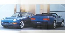 Porsche 968 08/91 Prospekt