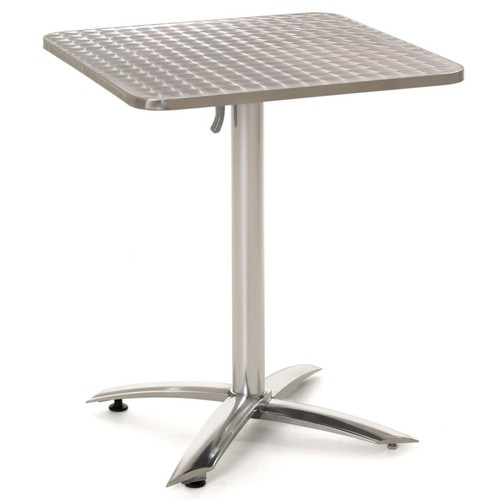 Bistrotisch aluminium klappbar - aluminium,