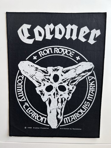 Coroner backpatch - coroner,