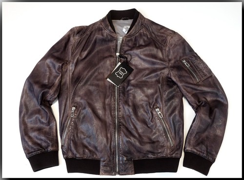 Milestone herren lederjacke - milestone,