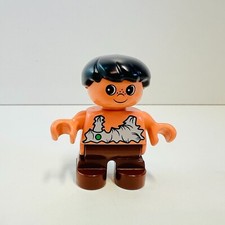LEGO Duplo - Steinzeit Figur Kind Junge - GUT   #425