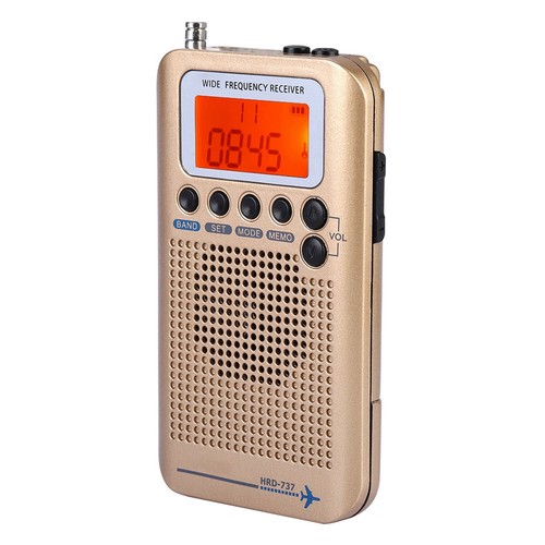 Tragbarer gold vhf - gold, airband