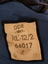 Hochleistungssport-FALLSCHIRM Typ RL-12/2 DDR +Bedienungsanleitung Manual+Tasche