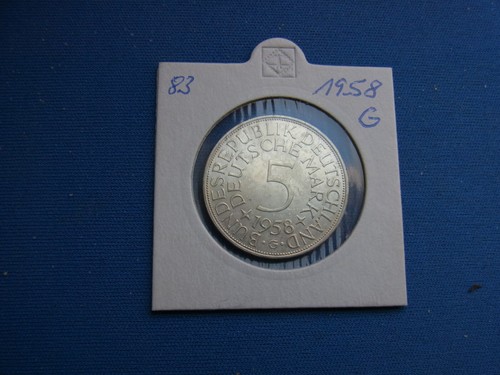 1958 silberadler in - 5, g