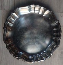 WMF Tablett - Teller - Platzteller - Retro Vintage - Silber 