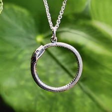 Schlange Ouroboros Halskette