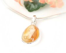 Bernstein Anhänger Silber 925