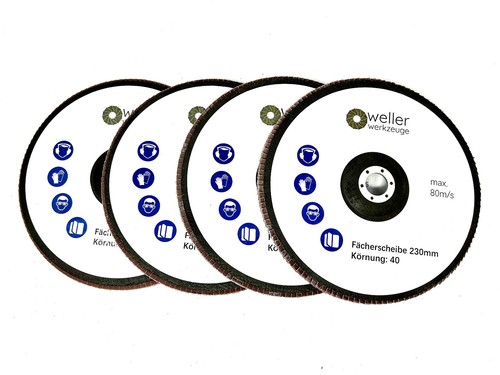 4er set fächerscheiben 180mm - 4er,