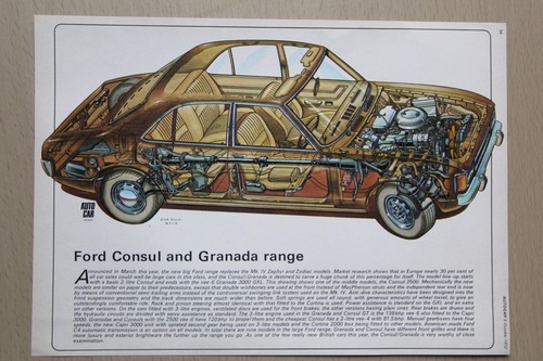 Original 1972 ford consul - 1972, /