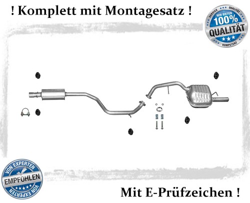 Auspuffanlage für mazda 8 - für, 1.8