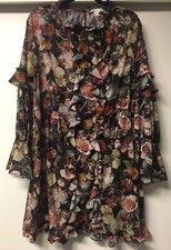 H&M Kleid Chiffonkleid