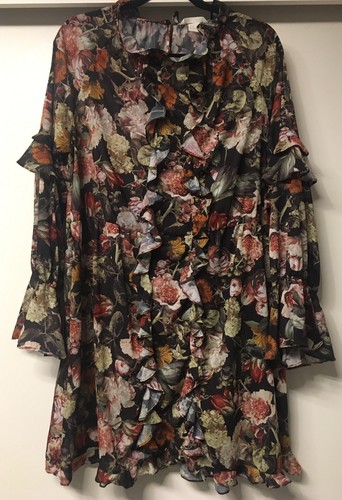 Kleid chiffonkleid - h&m,