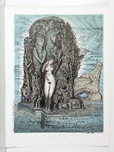 Ernst fuchs eva auf - ernst, fuchs,