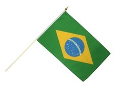 Brasilien Stockflagge