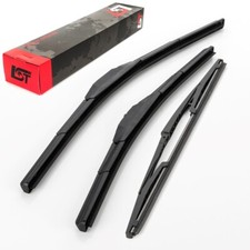 Scheibenwischer Wischerblatt Set vorne + hinten für FIAT PUNTO ab 2003 bis 2010