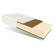 Matratze 160x200 Latexmatratze GIOVANI MAX 7 Zonen Latex Kokos Latex H3 27 cm