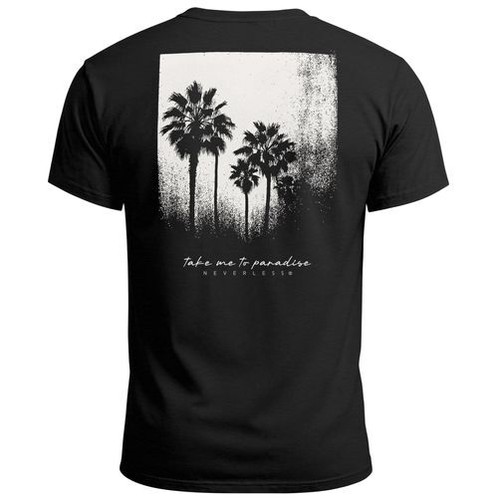 Herren shirt backprint - herren,