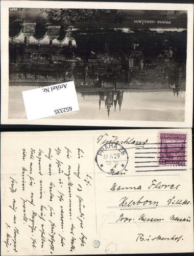 652335 stempel prag - prag, praha