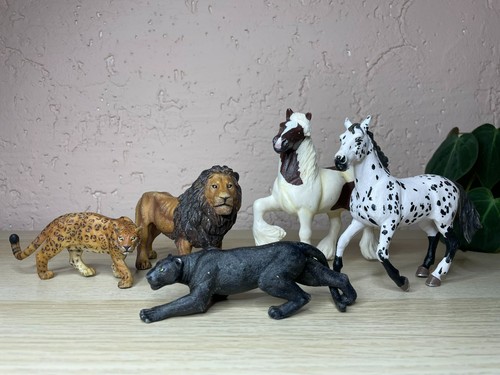Verschiedene tiere von papo - von,