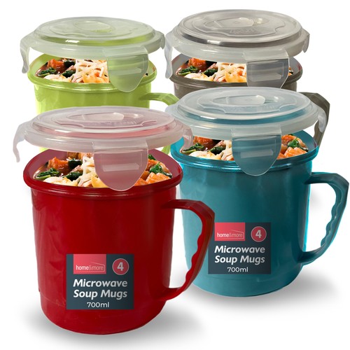 Mikrowelle suppentasse 700ml - 4,