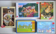 4 x Puzzle á 500 Teile , 1